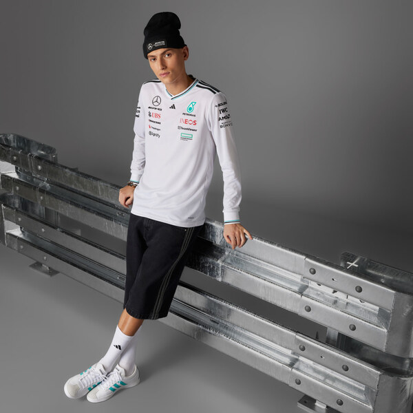 Adidas AUTENTICKÝ DLHORUKÁVOVÝ DRES MERCEDES-AMG PETRONAS FORMULY 1 62061232