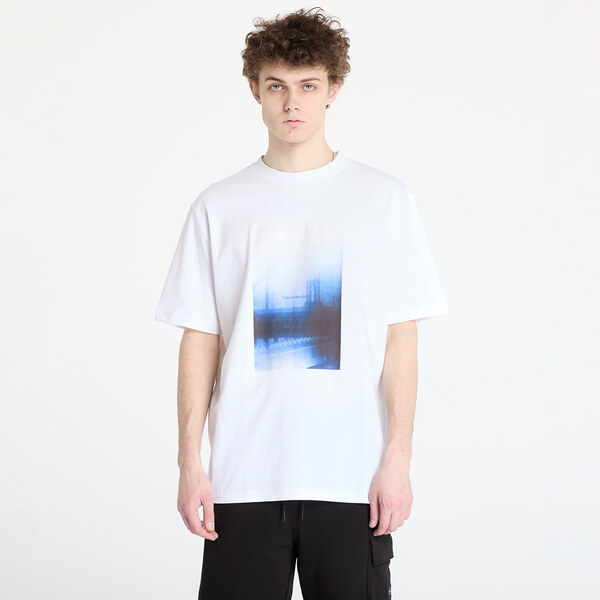 Tričko Calvin Klein Jeans Hazy City Tee White M 62067854
