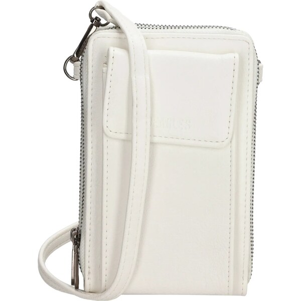 Beagles Biela kabelka na mobil z pravej kože „Resella“ 62068220