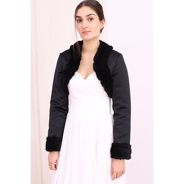 Glara Romantické zimné bolerko 62068247