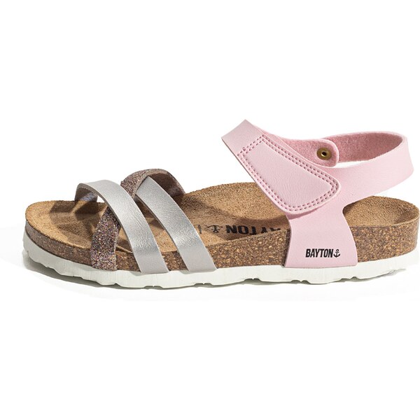 Bayton Sandále BELADONA hnedá / ružová / strieborná 62239570