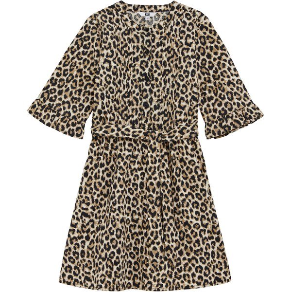 WE Fashion Šaty béžová / svetlobéžová / čierna 63150507