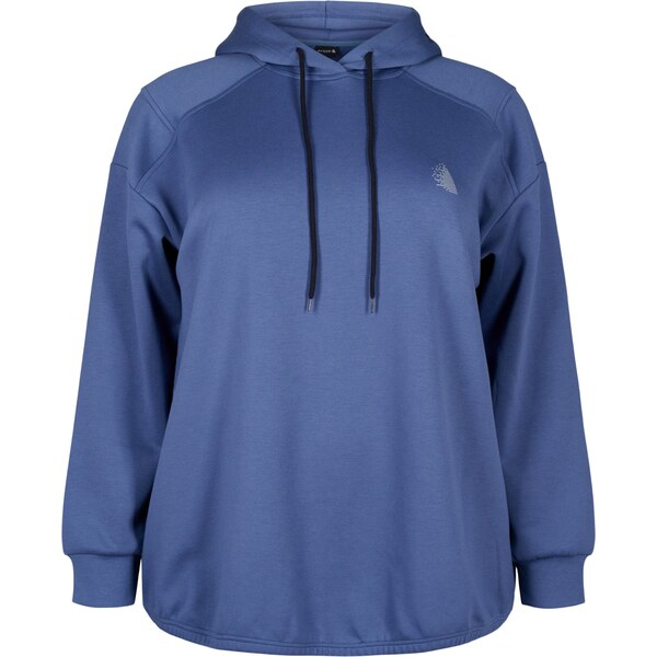 Active by Zizzi Mikina Akenya enciánová / biela 62239892