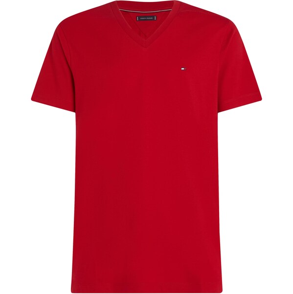 TOMMY HILFIGER Tričko ESSENTIAL tmavočervená 62072667