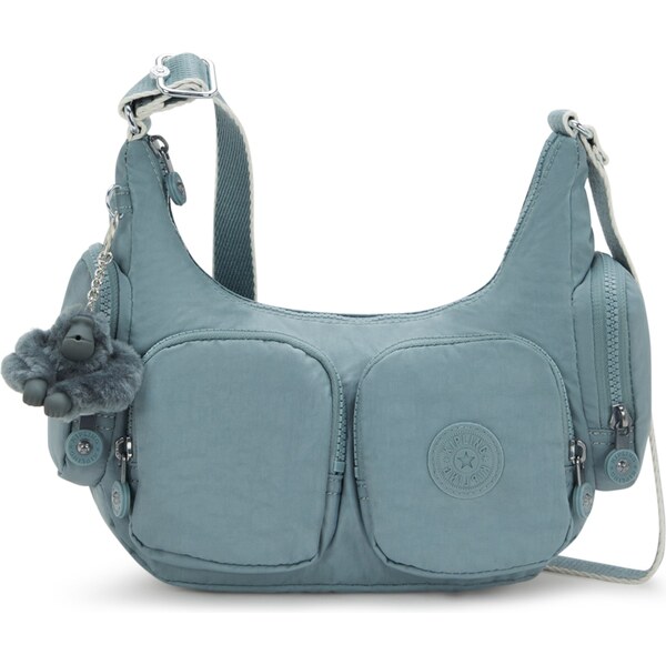 KIPLING Taška cez rameno Rikka tyrkysová 63154133