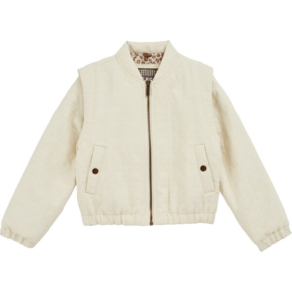 WE Fashion Prechodná bunda šedobiela 63135026