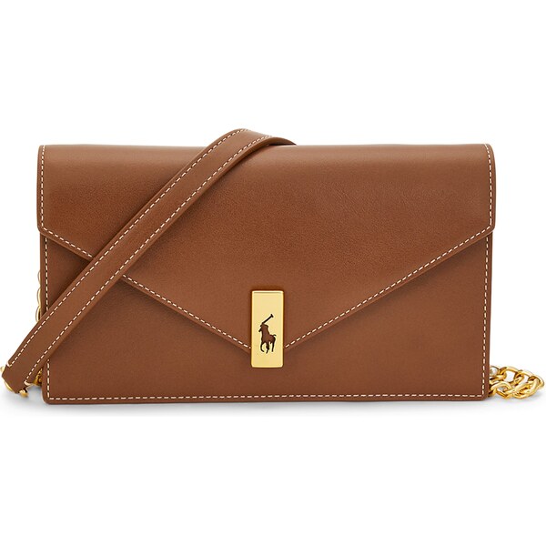 Polo Ralph Lauren Listová kabelka hnedá 62250857