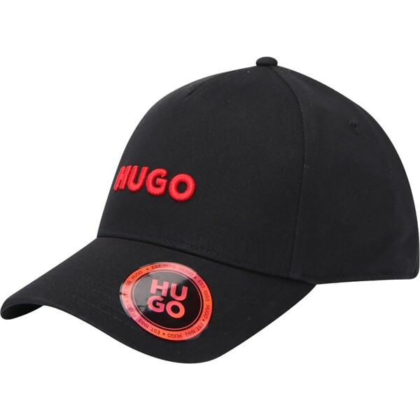 HUGO Čiapka Jude červená / čierna 62074635