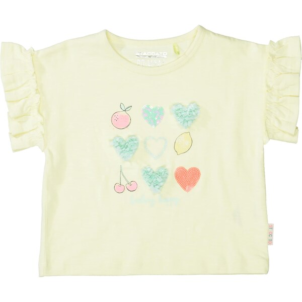 STACCATO Tričko svetlomodrá / svetložltá / ružová / brusnicová 62804059