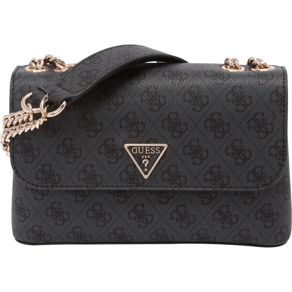 GUESS Kabelka na rameno Erica zlatá / antracitová / čierna 62075067