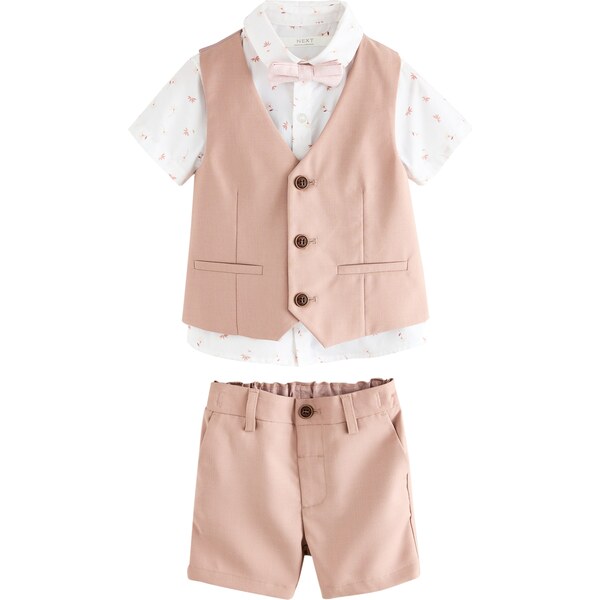 Next Set púdrová / staroružová / biela 62074088