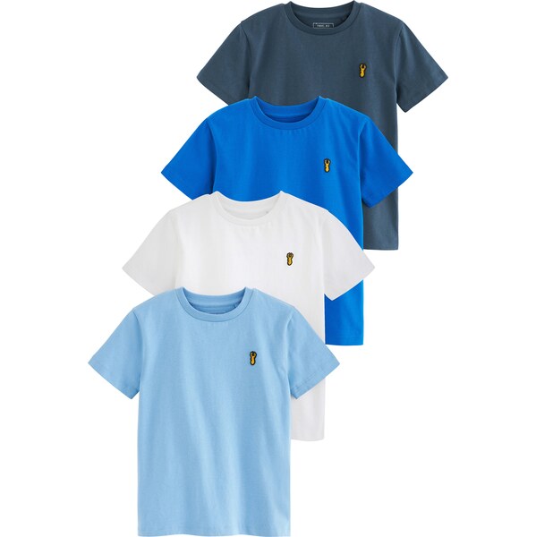 Next Tričko modrá / námornícka modrá / svetlomodrá / biela 62074128