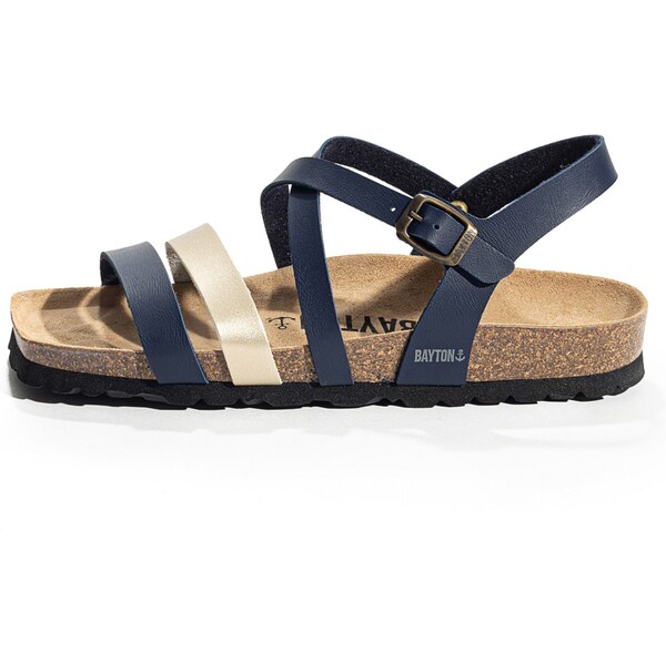 Bayton Sandále Gerone tmavomodrá / zlatá 63146145