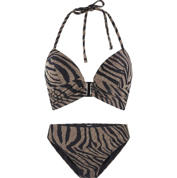 LingaDore Bikiny hnedá melírovaná / čierna 63211371