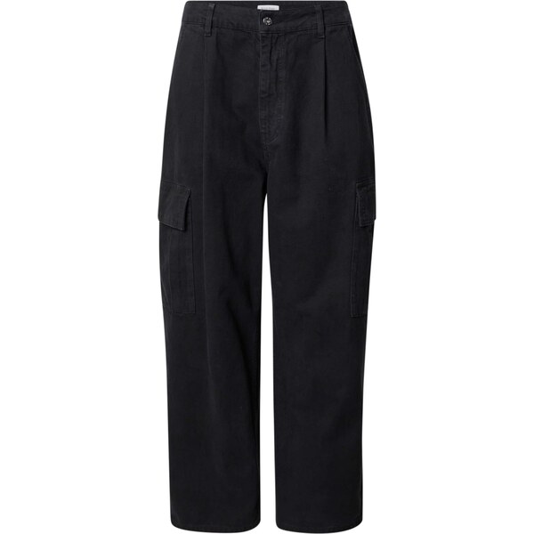 TRAPP Plisované nohavice čierna 63158383