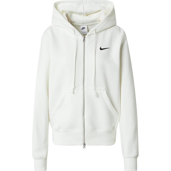 Nike Sportswear Tepláková bunda PHNX FLC nebielená / čierna 62092134