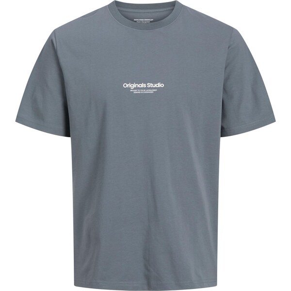 Jack & Jones Junior Tričko JORVesterbro tmavosivá / biela 62122328