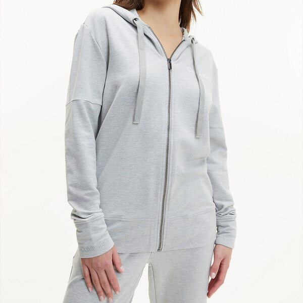 Mikina s kapucňou Modern Structure LW Full Zip Hoodie QS6759E-P7A - 62122636