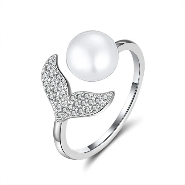 MAJYA Strieborný nastaviteľný prsteň STELA 11735 64582560