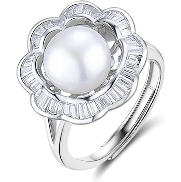 MAJYA Strieborný nastaviteľný prsteň PAYALA 11736 64582559