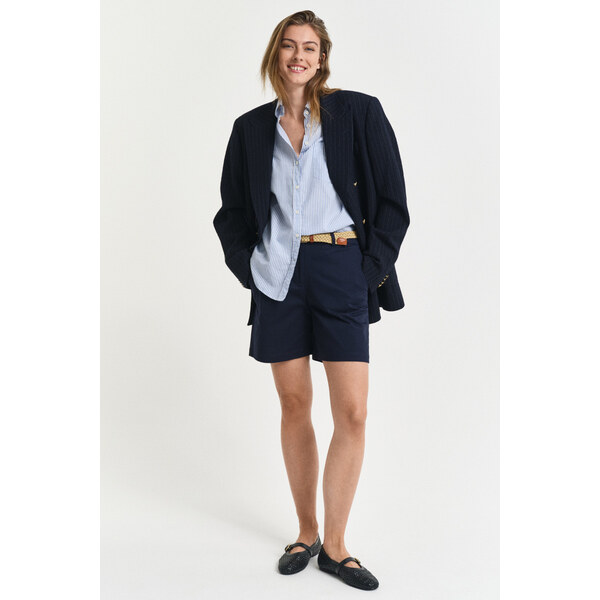 ŠORTKY GANT CHINO SHORTS EVENING BLUE 62140490