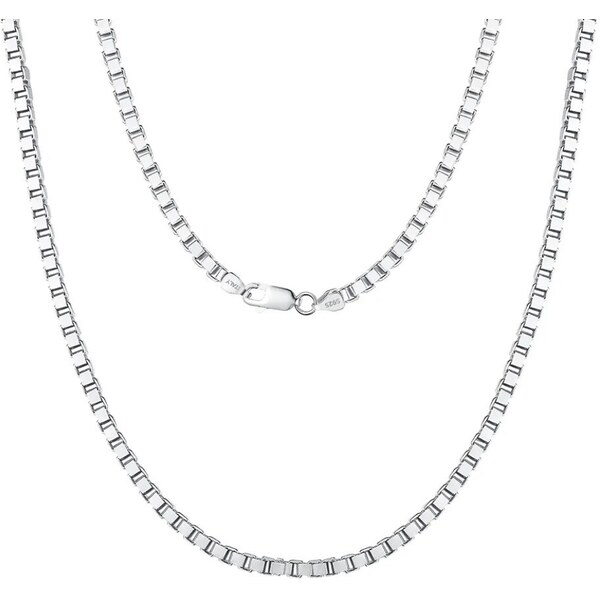 MAJYA Strieborná retiazka BRIAN 60 cm | šírka 1 mm 11465 64582354