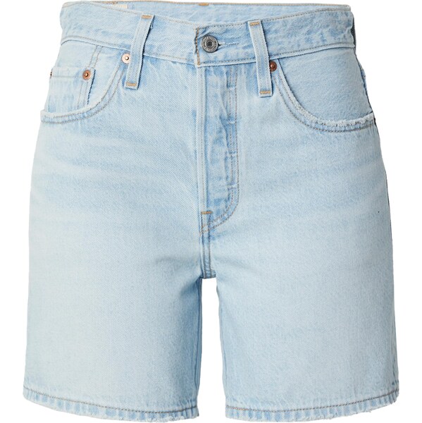 LEVIS Džínsy 501 Mid Thigh Short svetlomodrá 62164100