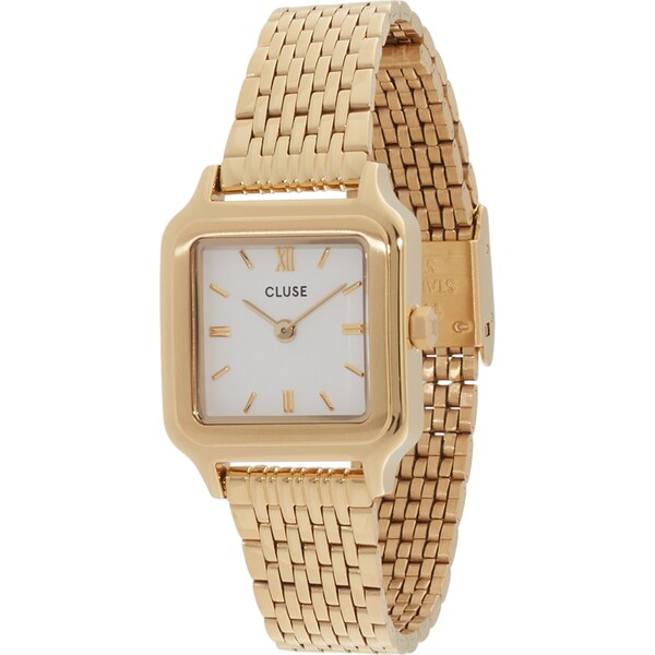 CLUSE Analógové hodinky Gracieuse zlatá / čierna / biela 62164518