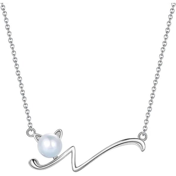 MAJYA Strieborná retiazka s príveskom CARLY 11626 64582596