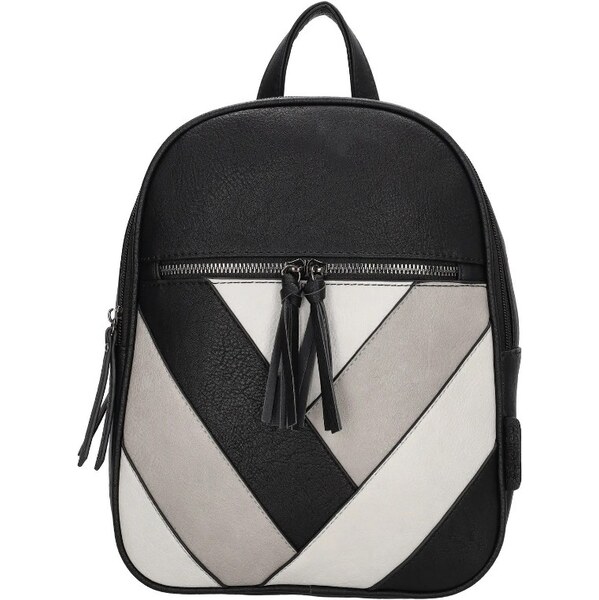 Beagles Čierny dizajnový kožený ruksak Turner 62170257