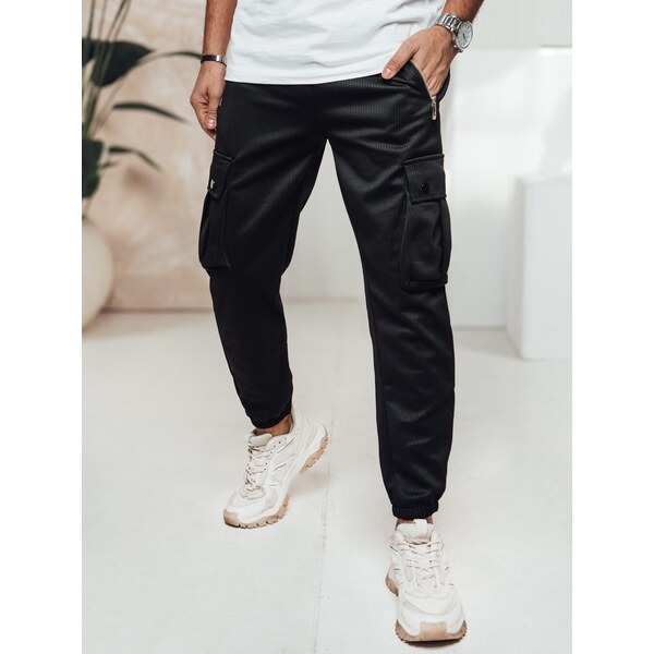Dstreet Moderné čierne kapsáčové joggery 62174774