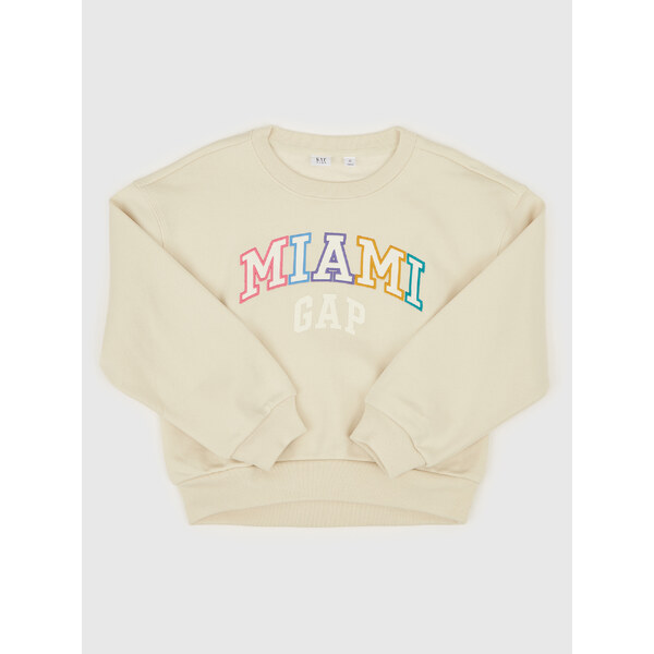 GAP Dievčenská oversize mikina s logom 645497-04 66266451
