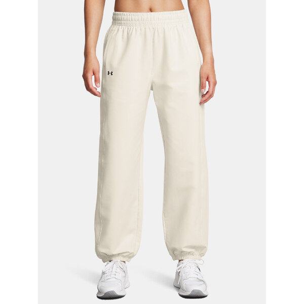 Womens Sports Pants Under Armour Armoursport Swoven Pant-WHT - Womens 64788711