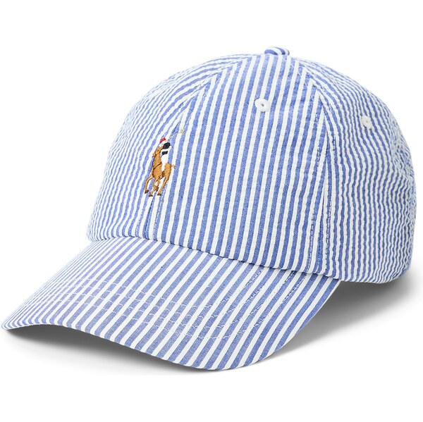 Polo Ralph Lauren Čiapka CLS modrá / svetlohnedá / čierna / biela 62184138