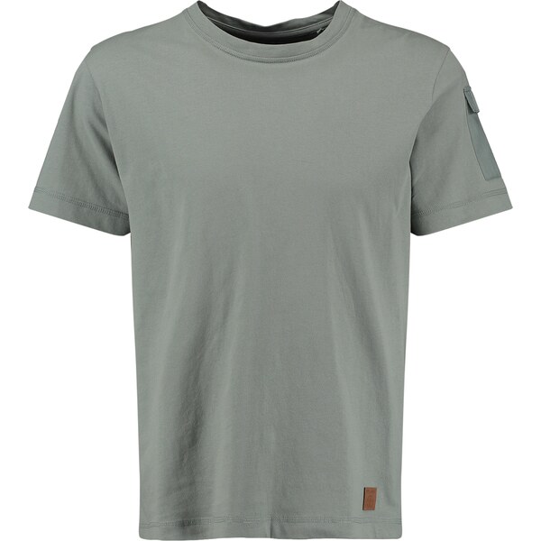 Key Largo Tričko Cover pastelovo zelená / šedobiela 62185035