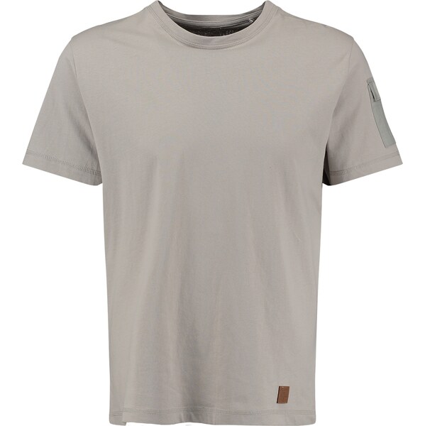 Key Largo Tričko Cover sivá / šedobiela 62185036