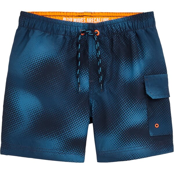 WE Fashion Plavecké šortky námornícka modrá / tmavomodrá 62298181