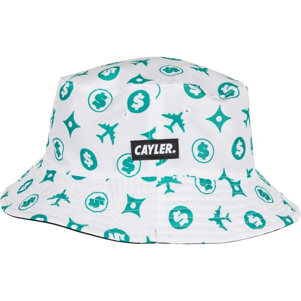 Cayler & Sons Klobúk nefritová / čierna / biela 62184034