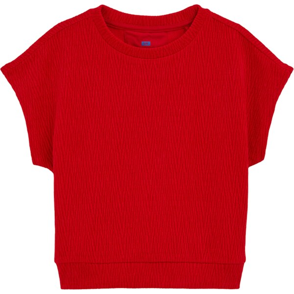 WE Fashion Mikina ohnivo červená 63157428