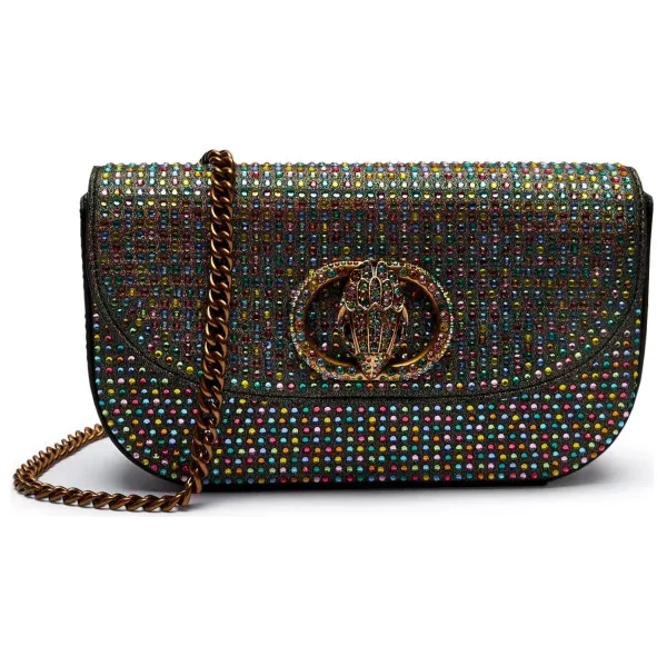 Kurt Geiger Kožená crossbody kabelka CHELSEA 62180900