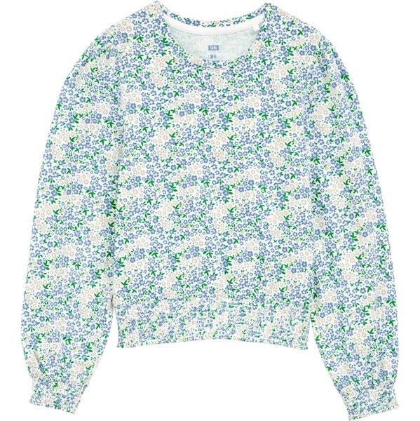 WE Fashion Tričko modrosivá / svetlosivá / trávovo zelená / biela 62392117