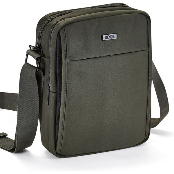 Taška cez rameno ROCK SB-0048 - zelená 62192078