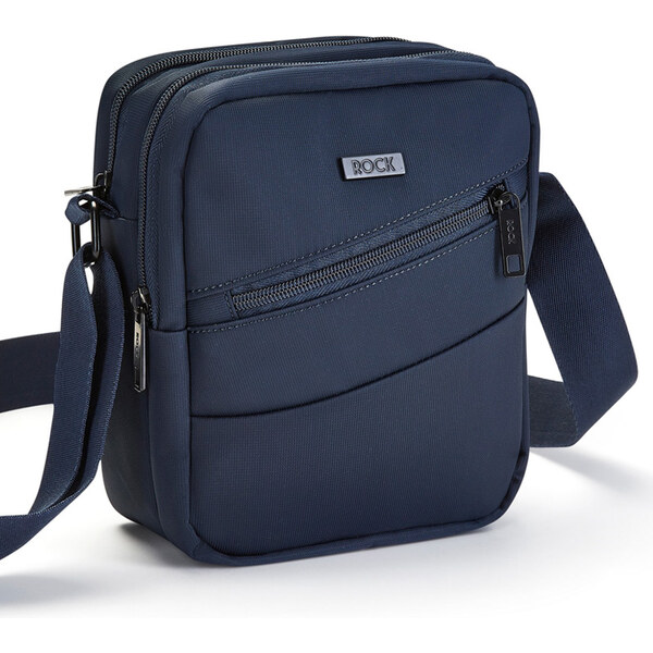 Taška cez rameno ROCK SB-0047 - tmavo modrá 62192074