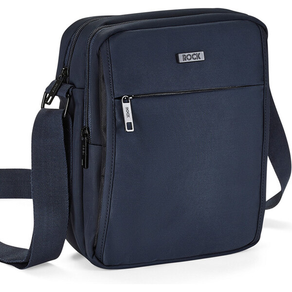 Taška cez rameno ROCK SB-0048 - tmavo modrá 62192077
