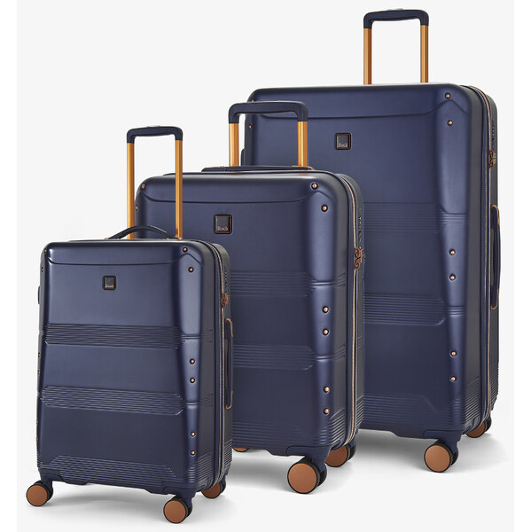 Sada cestovných kufrů ROCK TR-0238/3 ABS/PC - tmavo modrá 62192652