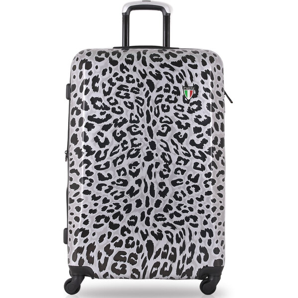 cestovný kufr TUCCI T-0158/3-L Winter Leopard 62192711