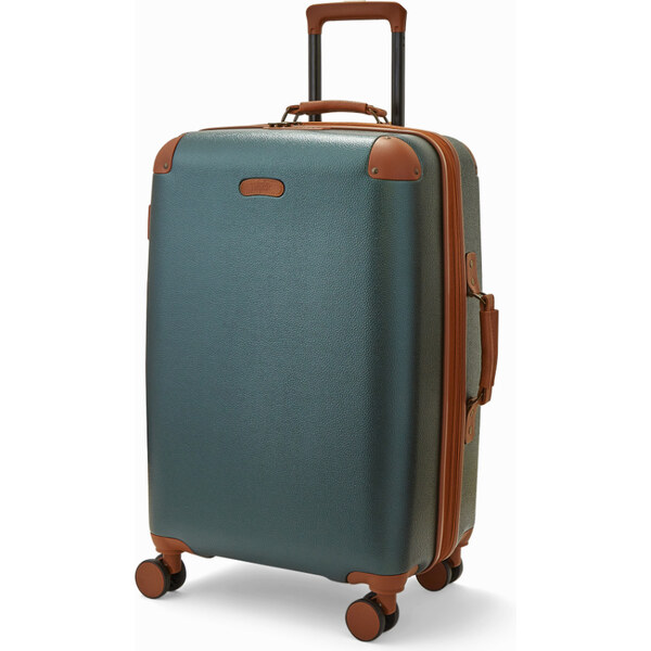 cestovný kufr ROCK TR-0219/4-M ABS/PC - zelená 62193502