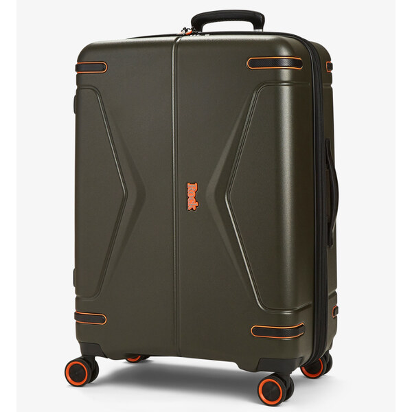 Cestovní kufr ROCK TR-0251/3-M ABS - khaki 72 l + 20% expander 62193662