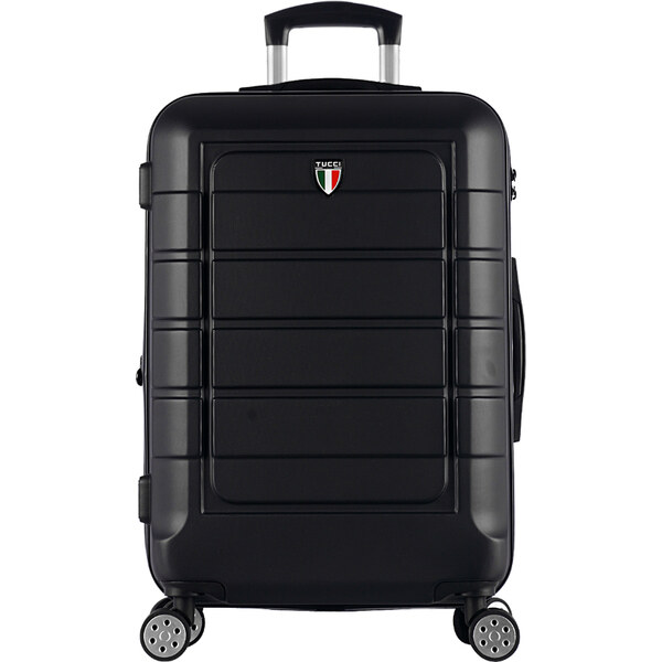 cestovný kufr TUCCI Console T-0273/3-L ABS - čierna 62194486