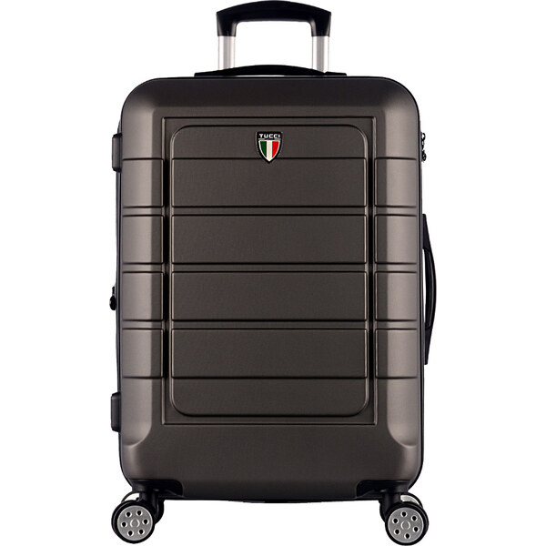 cestovný kufr TUCCI Console T-0273/3-L ABS - charcoal 62194487